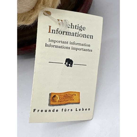 Steiff 100th Anniversary Teddy Bear 1902-2002 Danbury Mint Mohair Growler 666612 - Picture 2 of 11